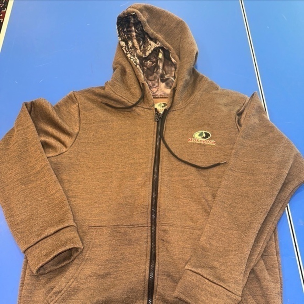 Mossy Oak Zip-up Hoodie Size M. EXCELLENT